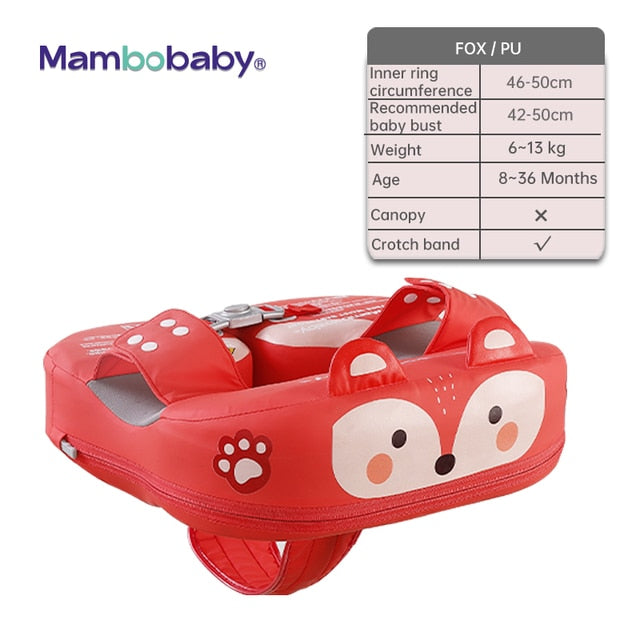 Mambobaby Baby Float Waist Swimming Rings Kids Non-inflatable Buoy Infant Swim Ring Swim Trainer Beach Pool Accessories Toys