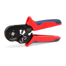 Self-adjusting Ratcheting square ferrule crimper