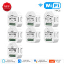 WiFi Mini Smart Curtain Switch Modul Rollos Shutter Motor Smart Life Tuya APP Fernbedienung Arbeiten Sie mit Alexa Google Home