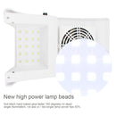 Lámpara de uñas LED Lámpara de uñas 140W Máquina de manicura con todas las funciones con máquina de taladro de uñas de 35000Rpm y colector de polvo al vacío de 40W