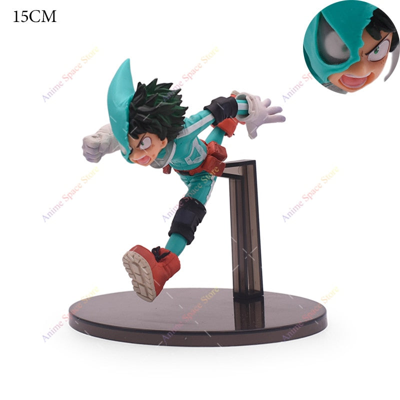 16-24 cm Anime Cartoon Figur My Hero Academia Izuku Midoriya Shouto Todorok Bakugou Cross my body PVC Action Amazing Hero Toys