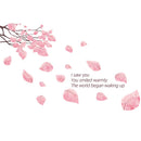 [shijuekongjian] Cartoon Girl Moon Swing Wall Stickers DIY Tree Leaves Mural Decals for Kids Rooms Baby Bedroom Home Decoration