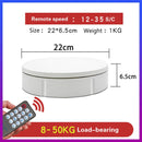 360°-Stand Drehmaschine Drehteller Display Hintergrundständer Fotozubehör Schießen leise ferngesteuerte Fotostudio-Kamera