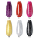 Beautilux Glitter Nail Gel Polish Kit 6pcs/set x10ml Mermaid Platinum Rainbow Chameleon Semi Permanent Nails Art Varnish Lot