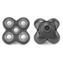 Afeitadora eléctrica para hombres, recortadora de pelo de barba, maquinilla de afeitar eléctrica 5D flotante, cinco cabezales de hoja, recortadora de pelo de nariz eléctrica, pantalla LCD