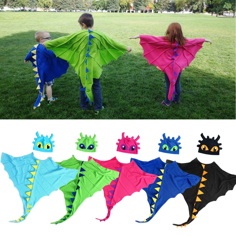 Dinosaur Costume Halloween Costume Dragon Cosplay Cloak Mask Hat Toothless Dino Costume Anime Cosplay