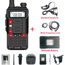 BaoFeng Walkie Talkie UV 10R V2 Zwei-Wege-CB-Funksender mit großer Reichweite UV-10R 128CH VHF UHF 136-174 MHz 400-520 MHz Dualband