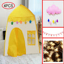 Baby Princess Game House Flowers Blühender Junge Mädchen Übergroßes Haus Faltbares Spielzelt Kinder Indoor Outdoor Castle Tent Geschenke