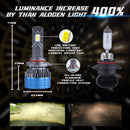 DAWNKNIGHT K4S K4C H7 H4 HB3 9005 H1 H11 4300K ​​Led Autolampen H8 HB4 9006 Led Scheinwerfer Nebelscheinwerfer Kit Led Lichter Für Auto 12V 80W