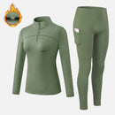 Winter-Frauen-Thermo-Unterwäsche-Sets mit hohem Kragen Winter Fast Dry Long Johns Thermo-Unterwäsche-Frauen-Hemd-weibliche warme Kleidung