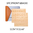 Montessori Tracing Board Holzspielzeug für Mädchen Jungen Doppelseitige Groß- und Kleinbuchstaben Nummer Lernspiel Spielzeugprodukt