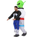 Erwachsene Kinder Astronaut Alien Aufblasbare Kostüme Lustige Maskottchen Cartoon Anime Kostüm Anzug Purim Halloween Party Cosplay Kostüm