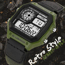 PANARS Reloj Deportivo Digitale Herrenuhren 50M Wasserdichte Sportuhr Edelstahl Armbanduhren Relojes Deportivos Zegarek