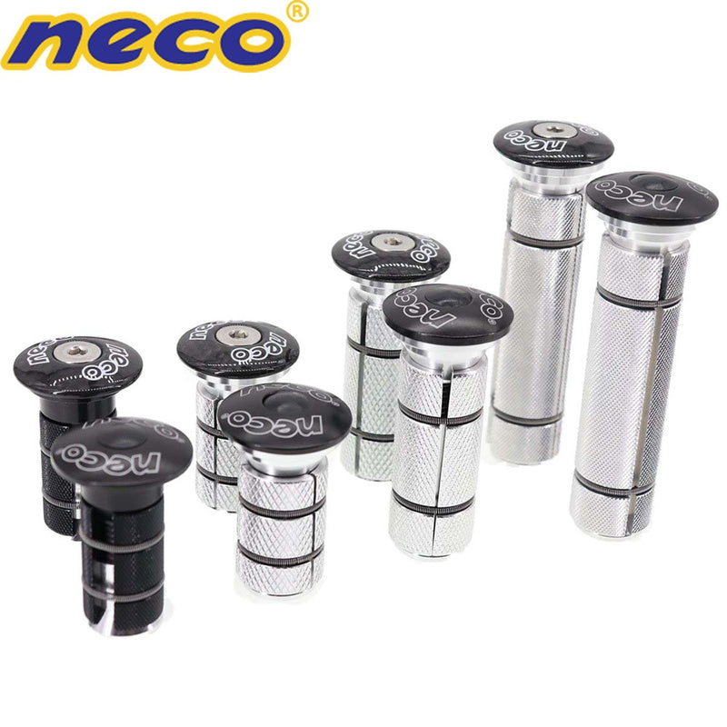 Neco Bike  Headset Stem Top Cap Compression plug Nut Compressor Expansion Fork Steerer Carbon Fiber Cover Long Large Size