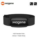 Magene H303 Pulsmesser Mover Sensor Dual ANT Bluetooth mit Brustgurt H64 Fahrradcomputer Bike Wahoo Garmin Sports