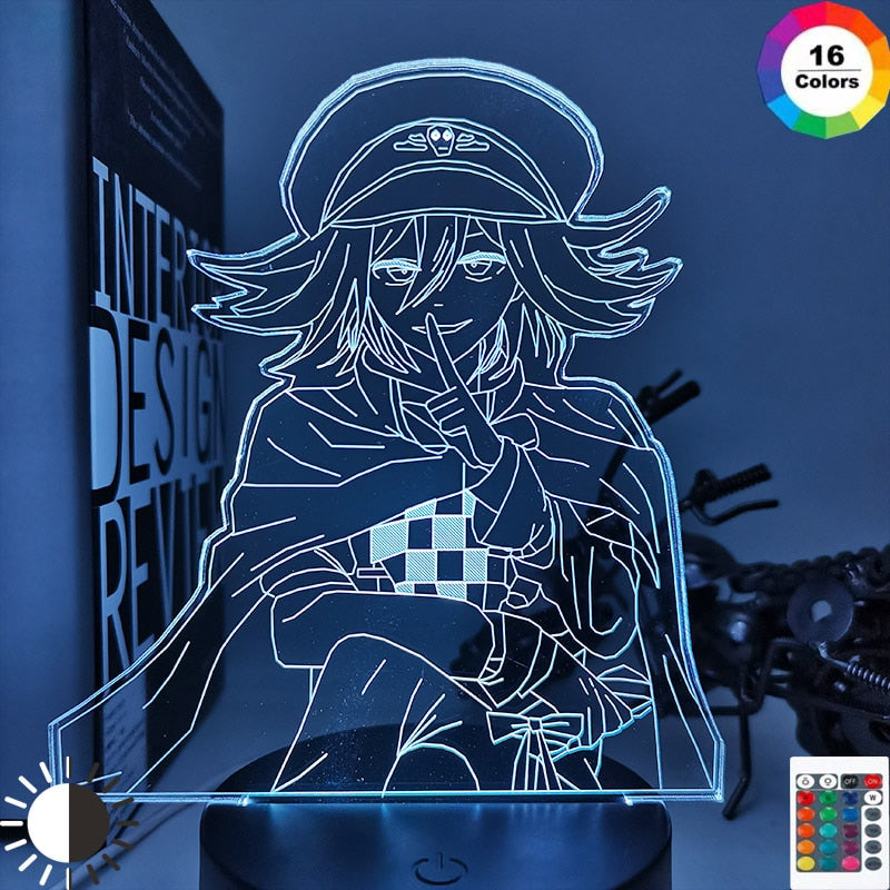 Danganronpa Led Night Light Kokichi Oma Lamp for Home Decoration Child Gift Danganronpa Acrylic Table Lamp Kokichi Oma