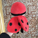 Creative Cartoon Ladybug Stuffed Children Plush Toy Birthday Gift