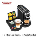 HiBREW Kaffeemaschine 19Bar 4in1 Mehrere Kapseln Expresso Cafetera Dolce Milk&amp;Nexpresso Kapsel ESEpod Gemahlene Kaffeekapsel H2