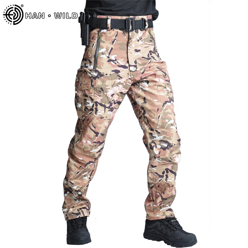 Taktische Hose Camouflage Militärhose Lässige Kampfhose Cargohose Wasserabweisend Ripstop Herren 5XL Hose Frühling Herbst