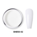 Beautilux Hard Builer Nail Art Gel Pink Clear Milky Camouflage Self Leveling UV Gel French White Gels Nail Polish 50g