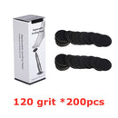 Removedor de cáscara de callos eléctrico, 200 Uds., reemplazo de archivo de lijado de pies, pulidor de piel muerta dura, herramienta de pedicura de molienda exfoliante suave