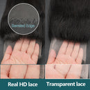 Unsichtbare HD Lace Frontal Closures 5x5 Lace Closure Straight Remy Echthaar mit Babyhaar Melt Skins 4x4 HD Lace für Frauen