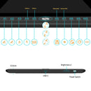 GAOMON PD156PRO Grafiktablett-Display zum Zeichnen 15,6-Zoll-Volllaminierter IPS-HD-Bildschirm mit batterielosem Stift mit 8192 Stufen