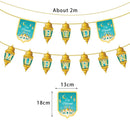 Ramadan Dekoration Eid Mubarak Einweggeschirr Pappteller Tasse Islamische Muslimische Party Eid al-Fitr Ramadan Mubarak Supplies