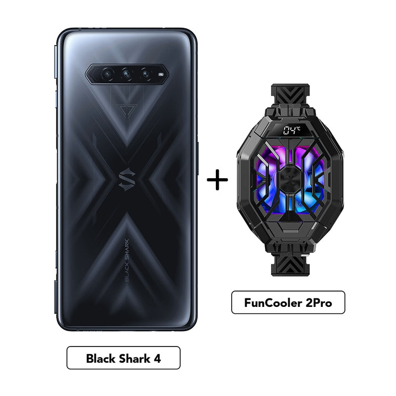 Black Shark 4 5G Gaming Phone Global Version Cellular NFC Snapdragon 870 Magnetic Pop-Up Triggers 144Hz 67W Handy