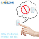 Intelligente drahtlose Türklingel Startseite Willkommen Türklingel Wasserdicht 300 m Remote Smart Door Bell Chime EU UK US Plug Optional