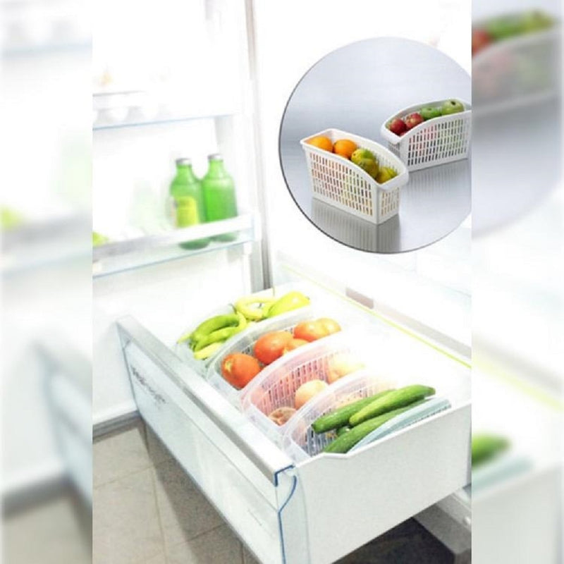 Küche Kühlschrank Organizer Korb Container Schublade Einstellbare Aufbewahrungsbox Einziehbare Schublade Space Saver Slide Kühlschrank Rack