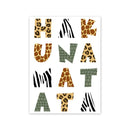 Baby-Löwen-Druck-Tier-Tier-Schwarz-Weiß-Fotografie-Plakat Kinder zitieren skandinavische Kunst-Leinwand-Malerei-Heimdekoration