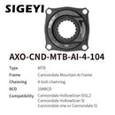 Cannondale Spider Powermeter Fahrradkurbel Spider Cadence für Road Mtb Mountainbike Cannondale Kurbelgarnitur Powermeter