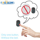 Intelligente drahtlose Türklingel Startseite Willkommen Türklingel Wasserdicht 300 m Remote Smart Door Bell Chime EU UK US Plug Optional