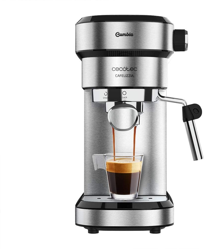 Cecotec Espressomaschine Cafelizzia 790 Steel, Shiny, Steel Pro und Shiny Pro