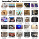 NEJE 3 40 W Lasergravierer, 5,5-7,5 W Ausgangsleistung CNC-Laserschneider / Drucker, 3D-Holzfräser, Gravier- und Schneidemaschine