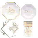 Ramadan Dekoration Eid Mubarak Einweggeschirr Pappteller Tasse Islamische Muslimische Party Eid al-Fitr Ramadan Mubarak Supplies