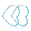 Aros Plata 925 Mujer Love Heart Conch Ohrring für Frauen Schmuck Geschenk Hochzeit Pendientes Engagement Ohrringe 2022 Trendy