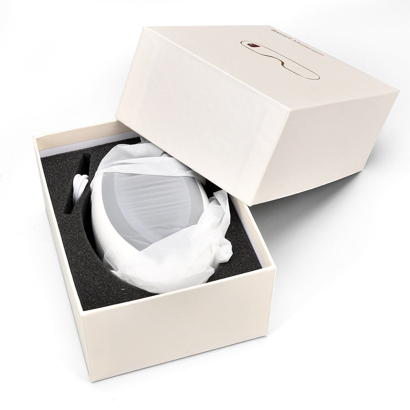 Soporte Bluetooth Smart Airbag Vibración Masajeador de ojos Instrumento para el cuidado de los ojos Compresión en caliente Gafas de masaje para la fatiga ocular