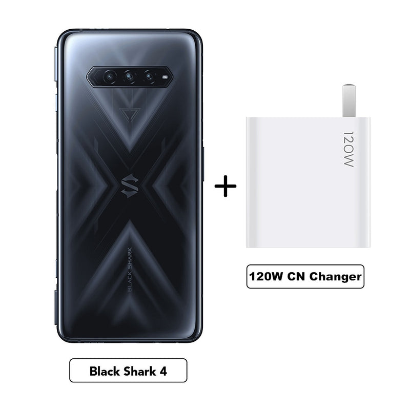 Black Shark 4 5G Gaming Phone Global Version Cellular NFC Snapdragon 870 Magnetic Pop-Up Triggers 144Hz 67W Handy