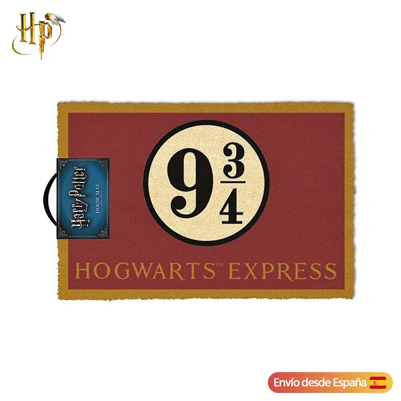 Harry Potter doormats ideal for fans of the saga, different Muggle models Welcome, Alohomora, 9 and 3/4, welcome hogwarts