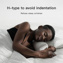 CHECA GOODS, almohada de belleza para dormir de lado, no presiona la cara, almohada cervical, almohadas antiarrugas para la cara, ayuda a dormir, memoria de algodón