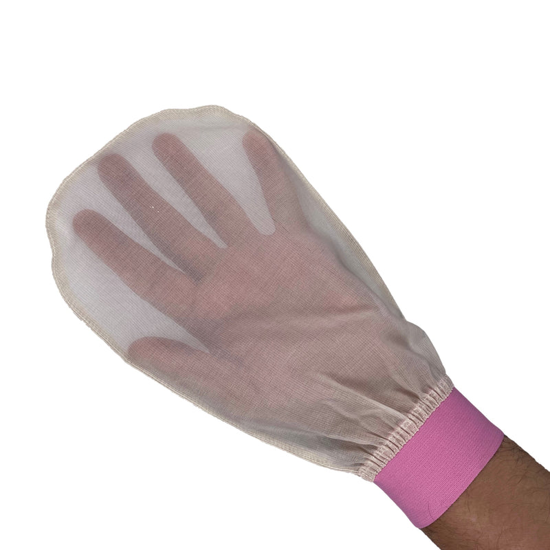 Bathing Glove %100 Raw Cocoon Peeling-Handschuh aus türkischer Seide Kese Glove Scrub Bath Sponge Luva Esfoliante Мочалка Для Душа