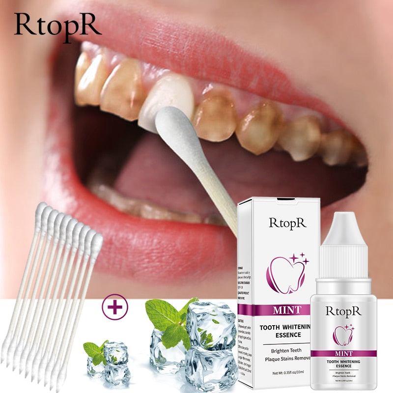 Teeth Whitening Essence Stains Yellow Teeth Treatment Smoke Coffee Plaque Dental Oral Hygiene Remove Whitening Tooth Care