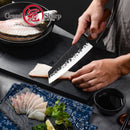 NUEVO 2019 Cuchillos de cocina japoneses Cuchillo Kiritsuke hecho a mano Herramientas de cocina para chef Mango de madera Productos ecológicos de alta calidad