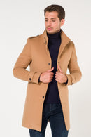 AtakGiyim 2021 Hombres Slim fit collar de juez modelo clásico Adecuado para trajes y ropa deportiva Repelente de suciedad