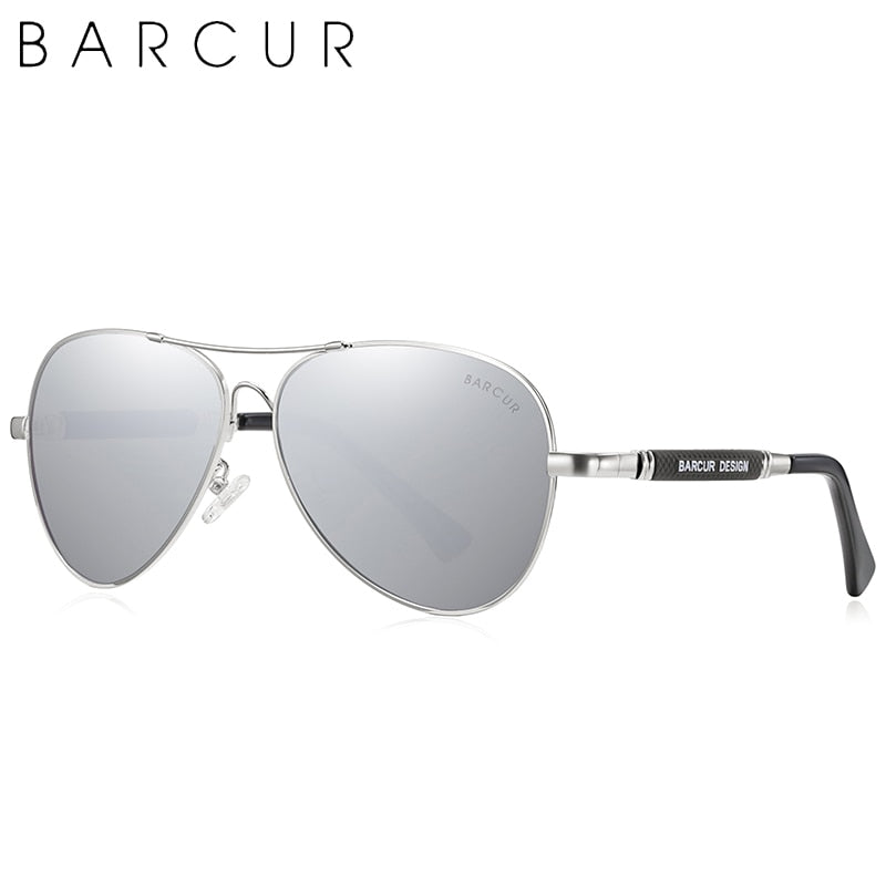 BARCUR Original Men Sunglasses Polarized Anti Blue Light Protect Men&