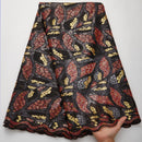 Kalume Weißer afrikanischer Tüll-Spitzenstoff Pailletten 5 Yards 2021 nigerianischer Mesh-Spitzenstoff Hohe Qualität zum Nähen von Hochzeitstüchern F1999