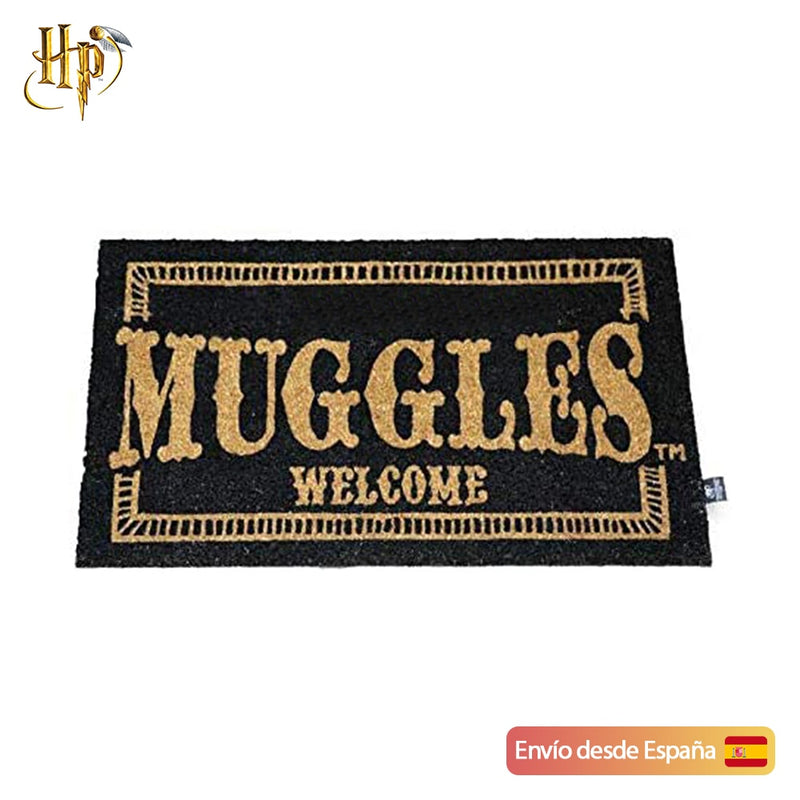 Felpudos de Harry Potter ideales para fans de la saga, diferentes modelos Muggles Bienvenidos, Alohomora, 9 y 3/4, bienvenidos hogwarts