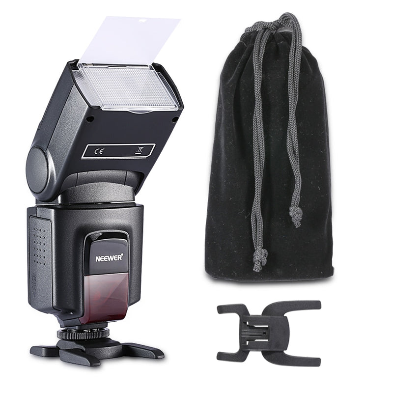 Neewer TT560 Flash Speedlite für Canon 6D/60D/700D/Nikon D7100/D90/D7000/D5300/alle Kameras mit Standard-Blitzschuh + Softbox